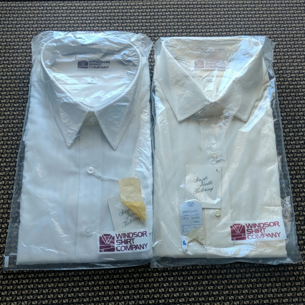 2 Men's Windsor Dress Shirts